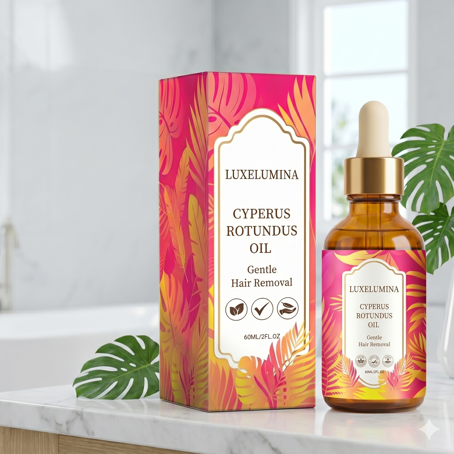 Cyperus Rotundus Hair Removal Oil